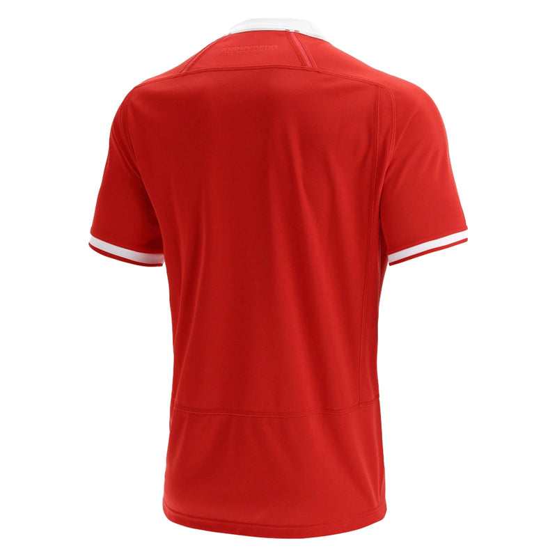 Wales Rugby Home Replica Junior Short Sleeve Shirt