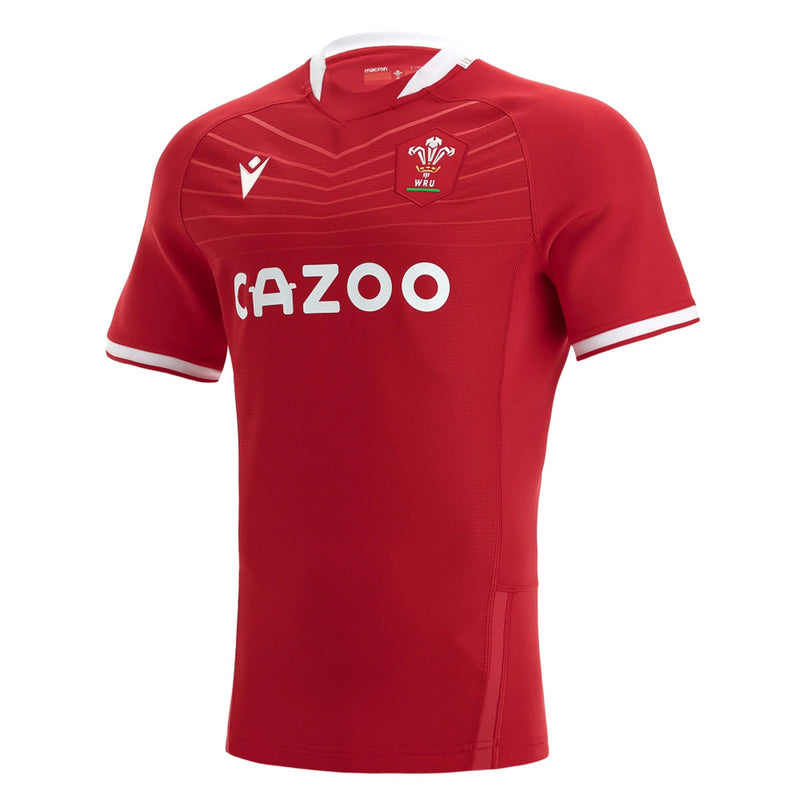 Wales Rugby Home Body Fit Short Sleeve Shirt