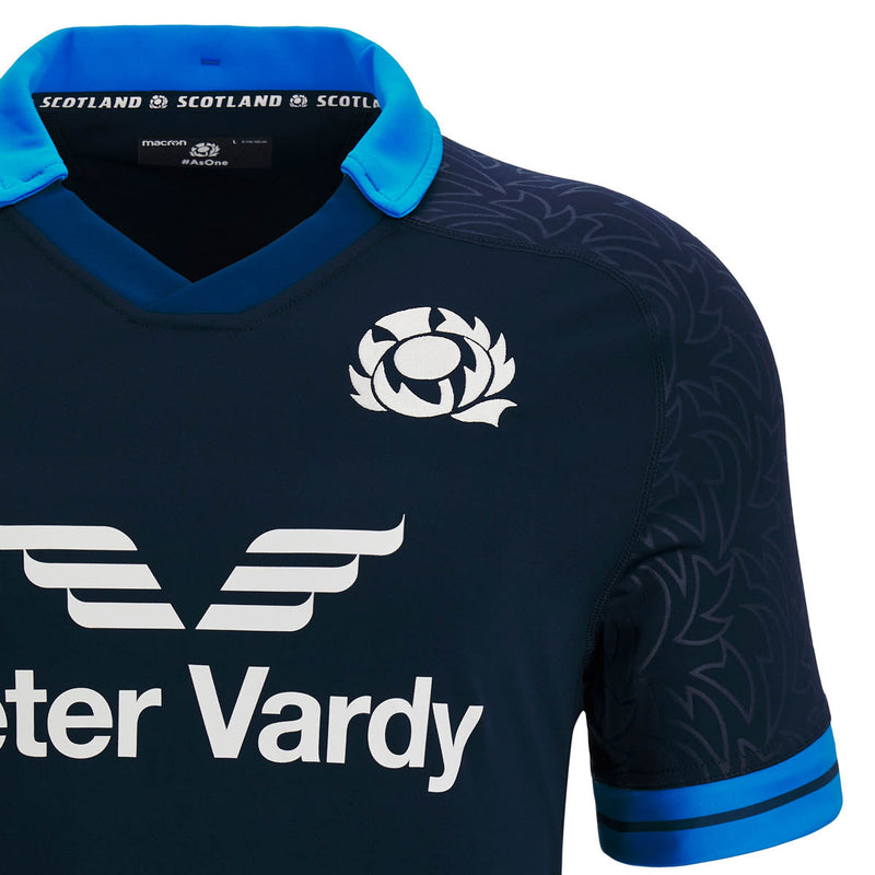 Scotland Rugby Home Replica Short Sleeve Shirt