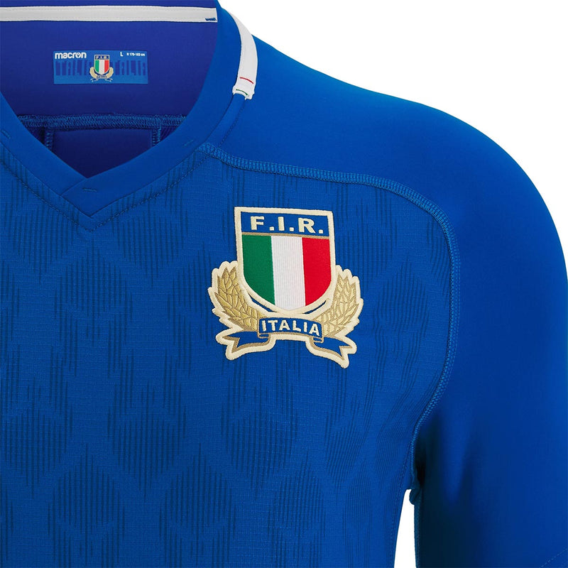 Italia Rugby Home Body Fit Short Sleeve Shirt