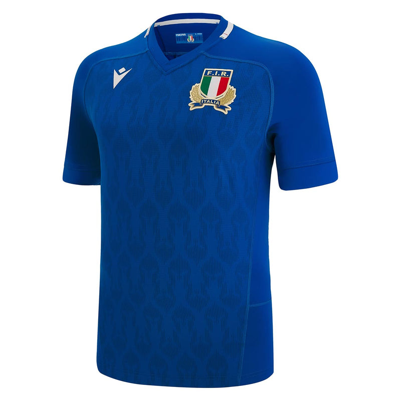Italia Rugby Home Body Fit Short Sleeve Shirt