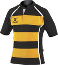 Gilbert Mens Hooped Xact Rugby Match Shirt