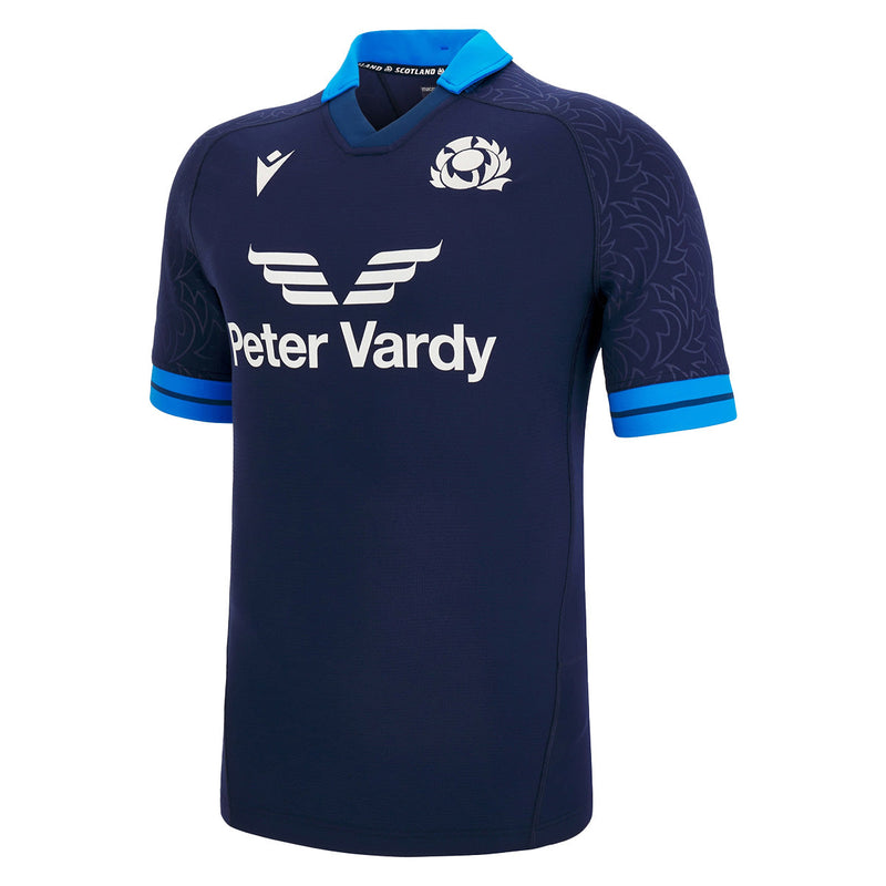 Scotland Rugby Home Pro Body Fit Short Sleeve Shirt