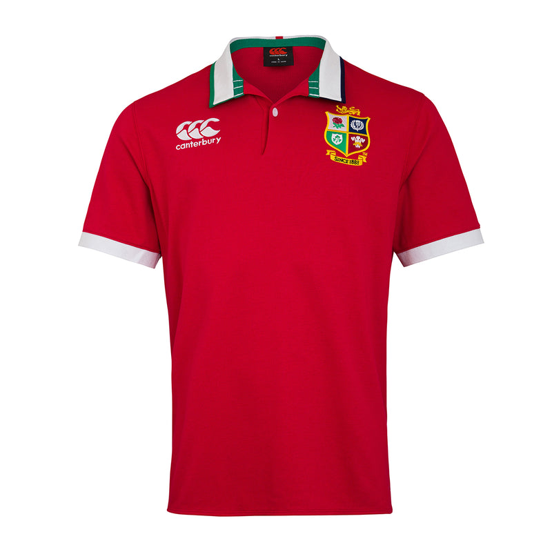 Canterbury Mens British & Irish Lions Short Sleeve Classic Jersey