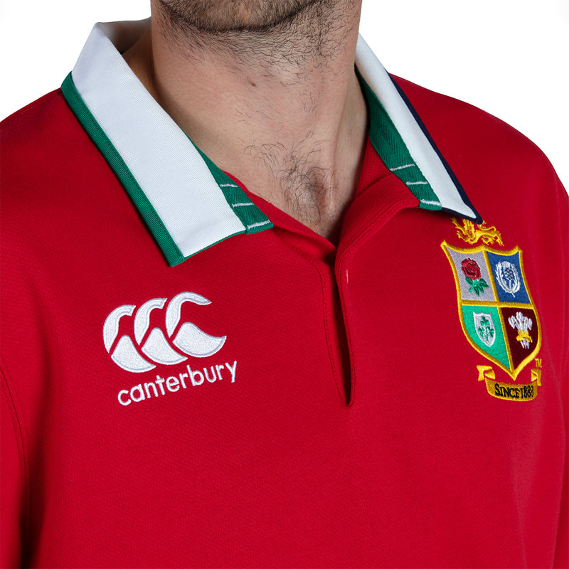 Canterbury Mens British & Irish Lions Short Sleeve Classic Jersey