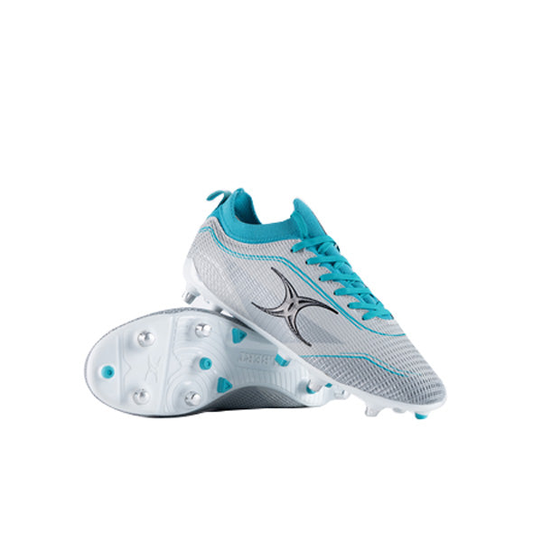 Gilbert Cage Pace 6 Stud Junior Rugby Boots