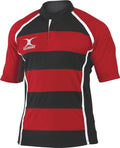 Gilbert Mens Hooped Xact Rugby Match Shirt